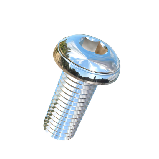 Titanium M12-1.75 Pitch X 30mm Button Head Socket Drive Allied Titanium Machine Screw